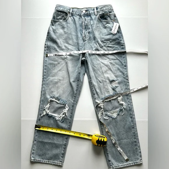 🌸NWT Women’s PacSun High Rise Straight Jeans. Size: 28 - Picture 5 of 16